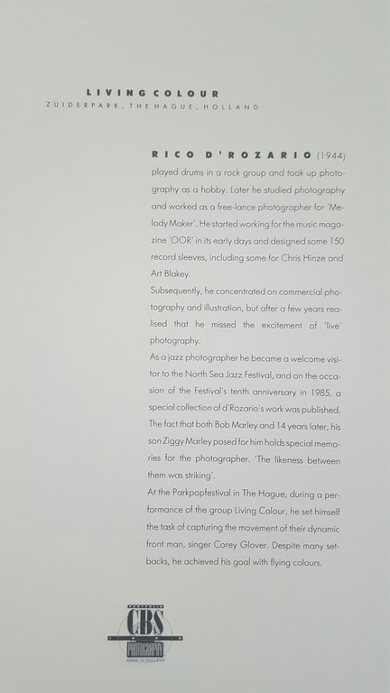 Rico d'Rozario: gesigneerde fotoprint, Corey Glover kopen? Bied vanaf 50!