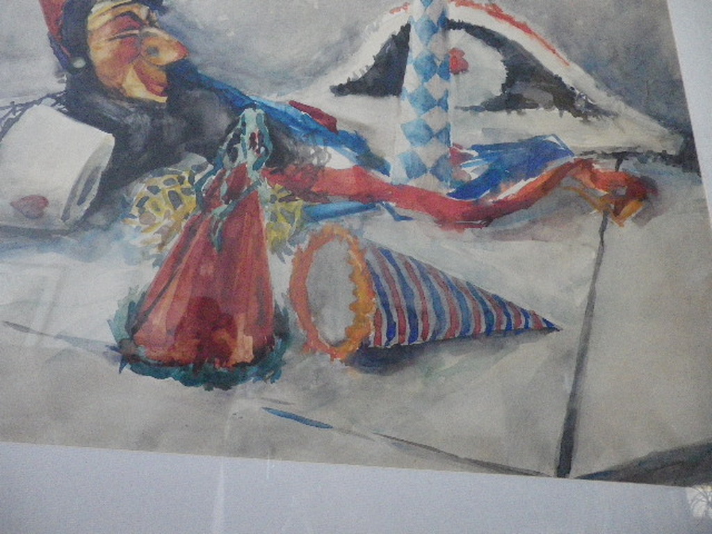 prachtige aquarel kopen? Bied vanaf 30!