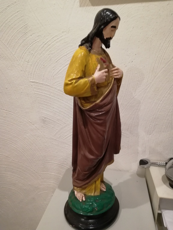 onbekend kunstenaar -- Christus beeld uit gips kopen? Bied vanaf 10!