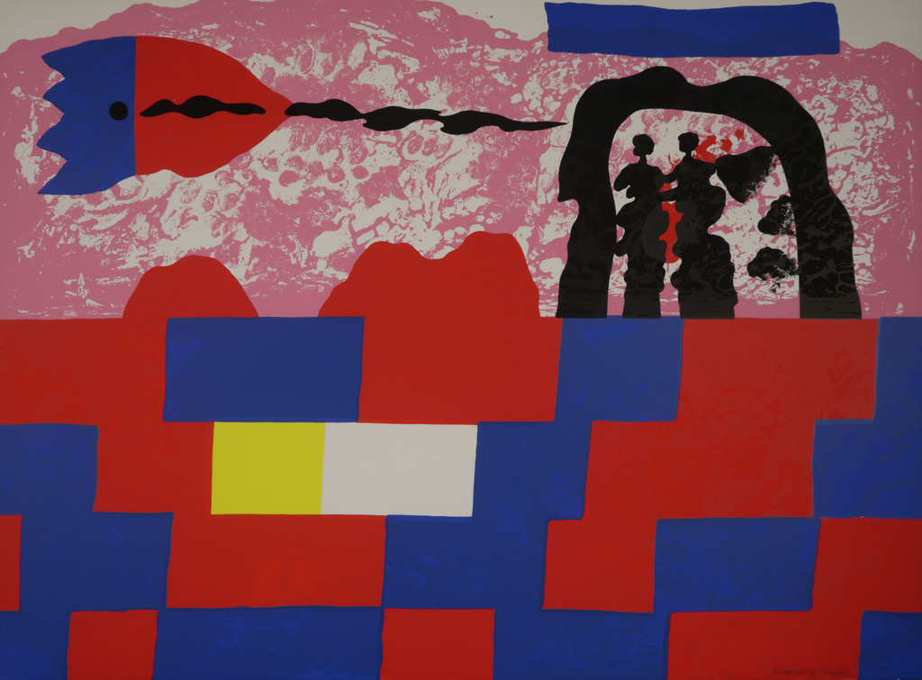 Jef Diederen: Litho, Z.T. verkocht voor € 50!