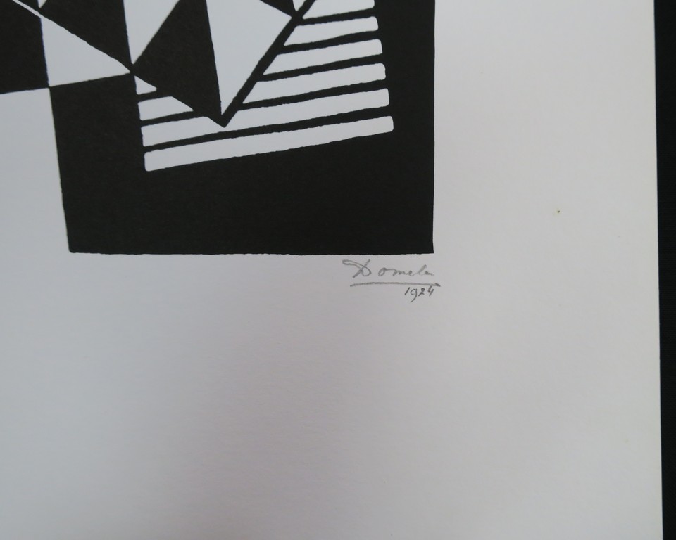 Cesar Domela: Zeefdruk, Z.T. kopen? Bied vanaf 70!