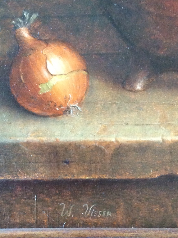 Walther Visser 1952 -1996  “ Pot met uien “ kopen? Bied vanaf 495!