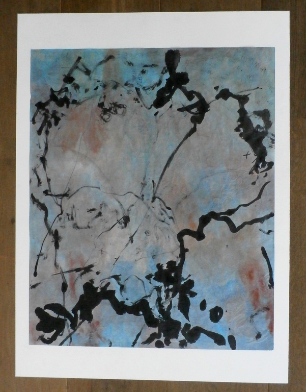 Joop Dam - aquarel: Submarine kopen? Bied vanaf 55!