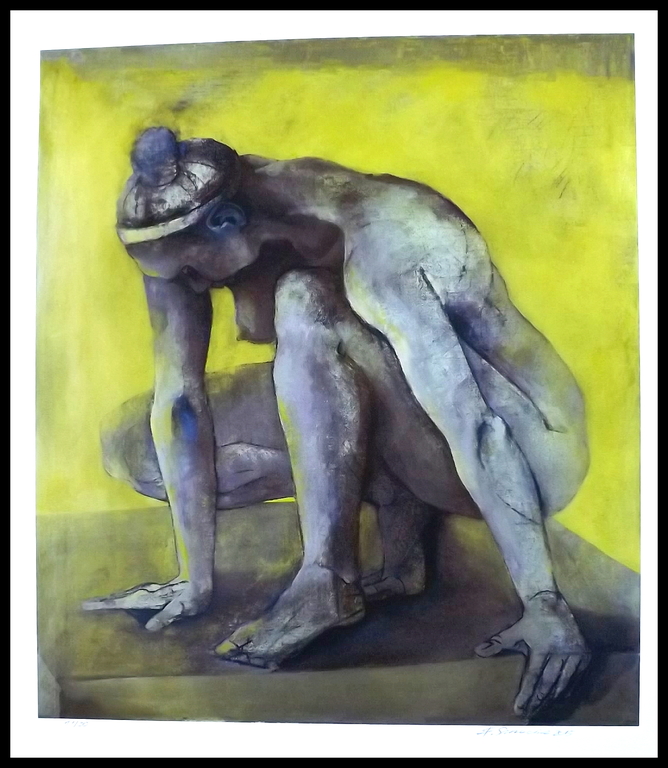 Erich Smodics - 1941 Bregenz Oostenrijk - Giclee - Piemont Tessa verkocht voor € 42!