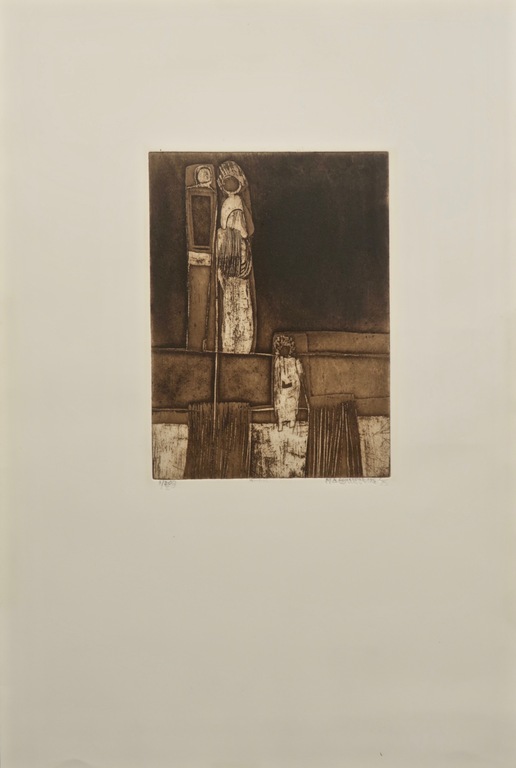 Marie Antoinette Courtens: Ets, Zonder titel kopen? Bied vanaf 1!