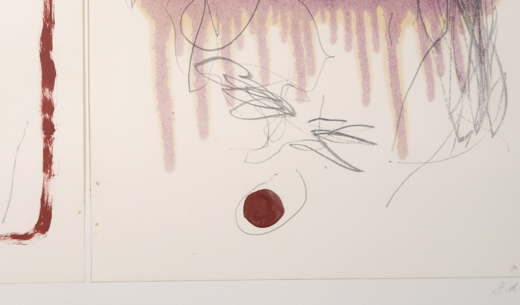 Jos den Brok: Gemengde techniek, Zonder titel (drieluik) kopen? Bied vanaf 1!