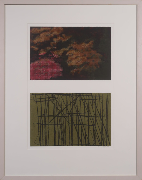 Bert Loerakker: Zeefdruk, Z.T. - Ingelijst kopen? Bied vanaf 40!