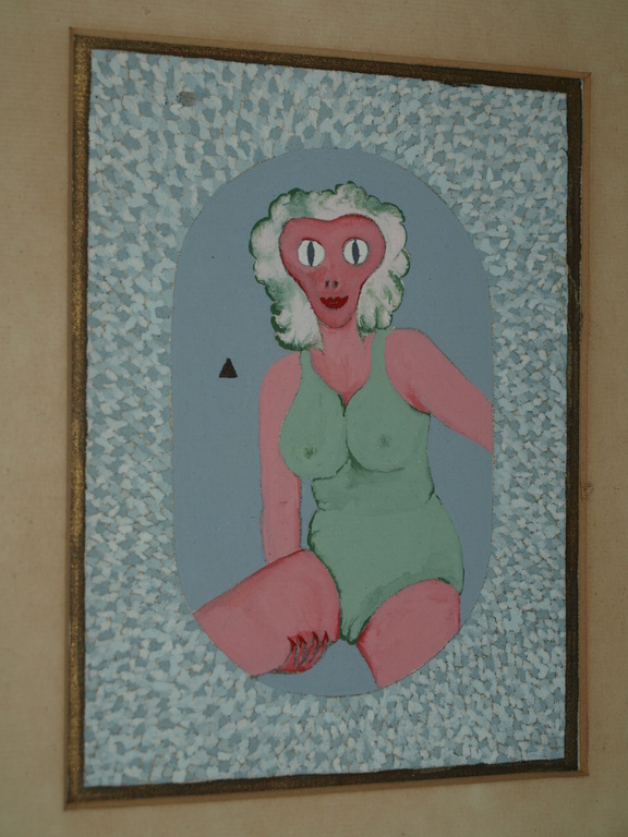 Anton Ruytenbeek  – Gouache – Vrouw in badpak – Gesigneerd & ingelijst – 1973 kopen? Bied vanaf 1!
