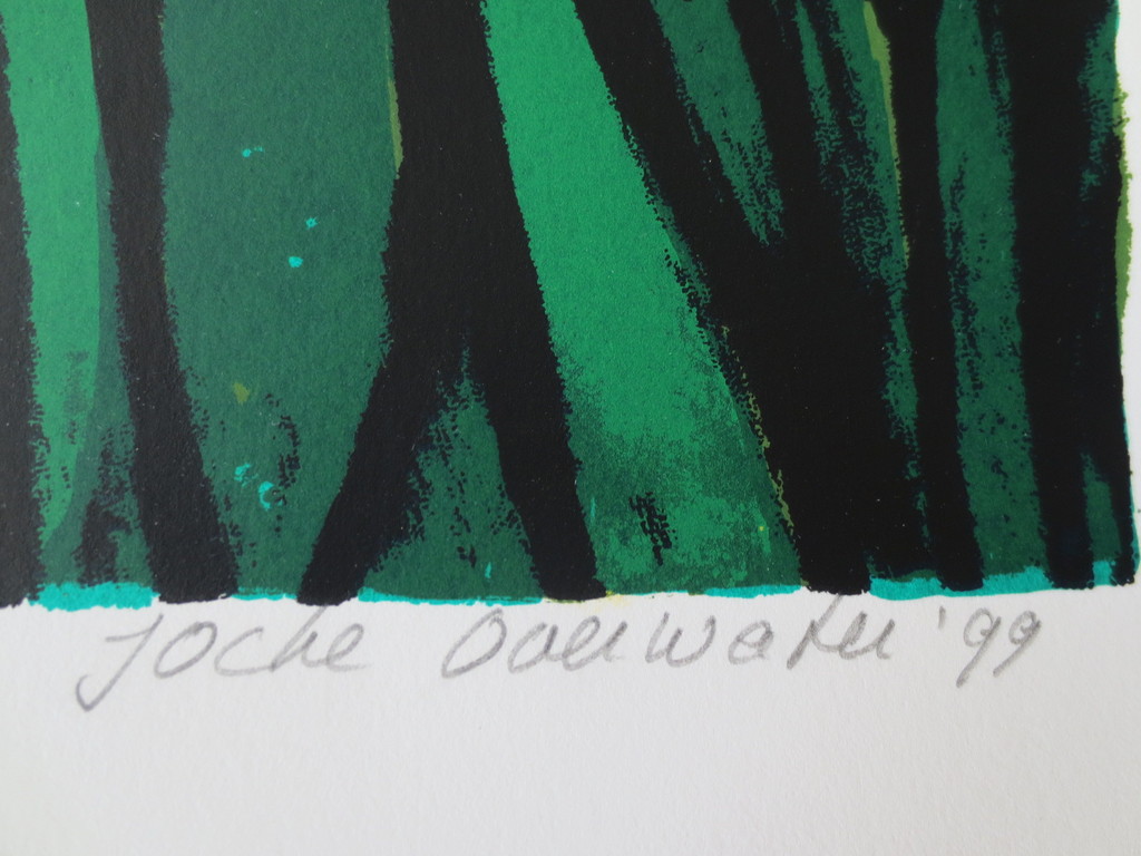 Jocke Overwater - gesigneerde zeefdruk - Tulpen - 1999 kopen? Bied vanaf 1!