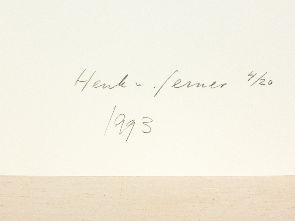 Henk van Gerner, zeefdruk, zonder titel kopen? Bied vanaf 20!