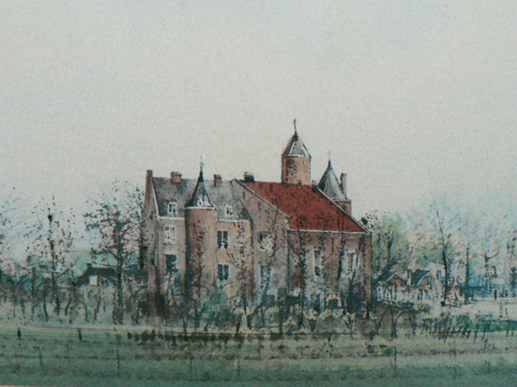 Ciano Siewert: Hollands Landschap -litho circa 1975- kopen? Bied vanaf 50!
