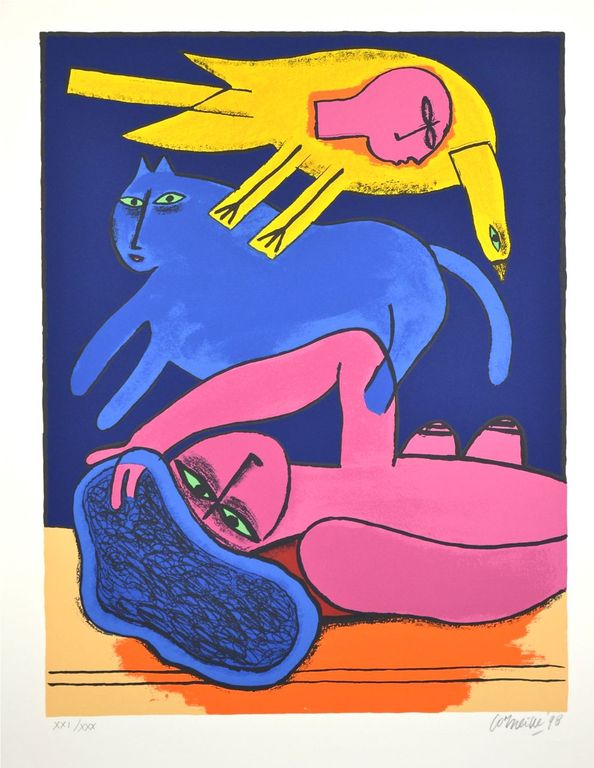 Corneille: Zeefdruk. Aurore kopen? Bied vanaf 200!