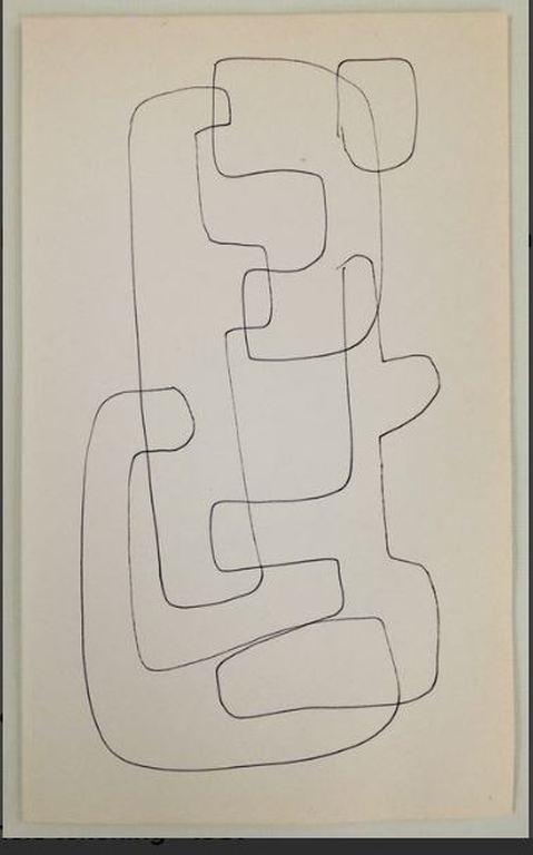 Siep van den Berg Tekening Bussum II nr. XCIX verkocht voor € 65!