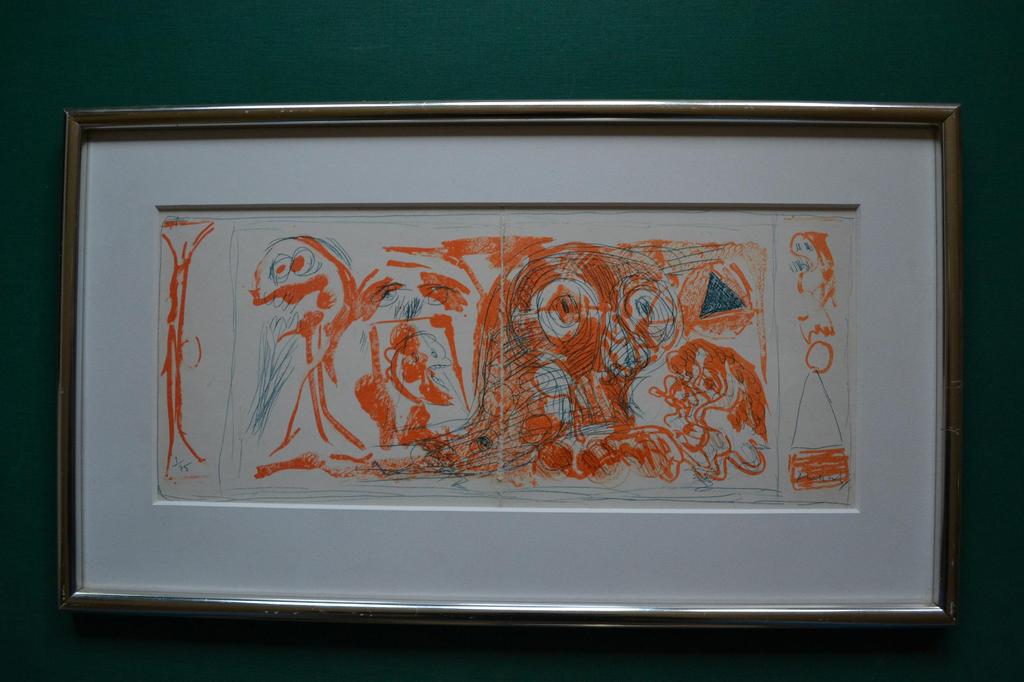 PIERRE ALECHINSKY : ORIGINELE PENTEKENING UIT 1964 ( CORNEILLE ) kopen? Bied vanaf 2750!