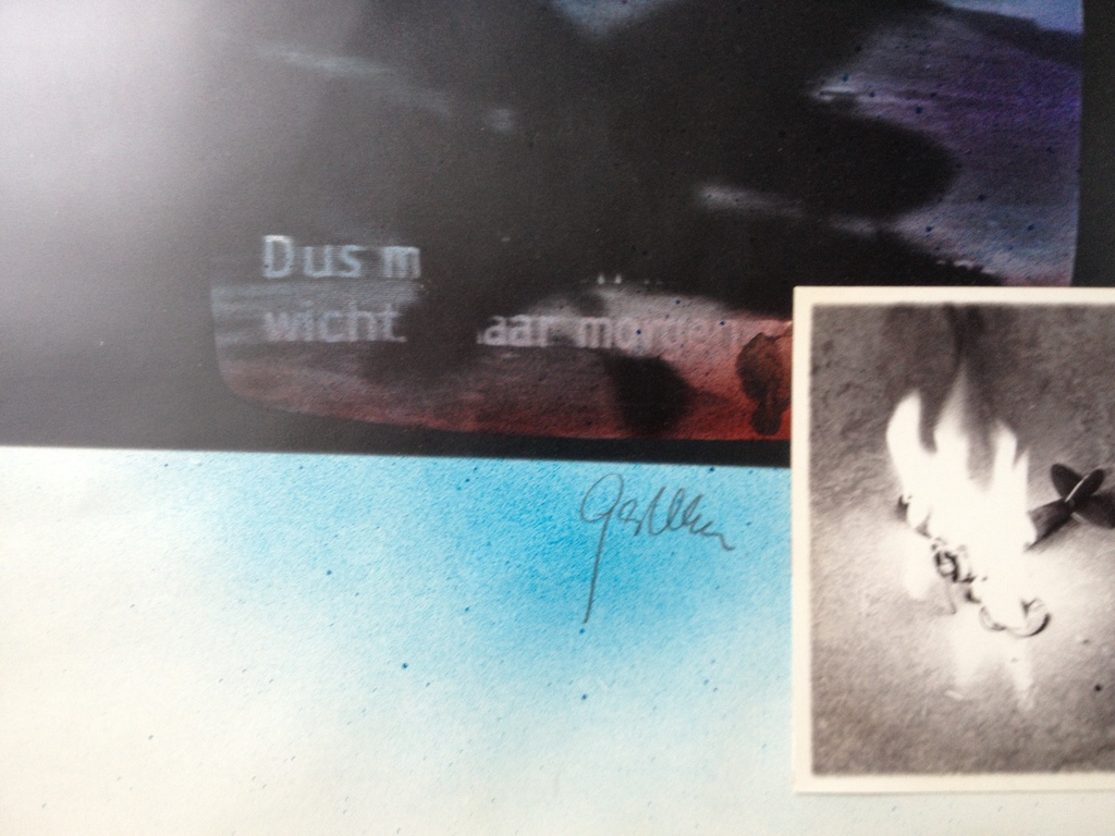 Hans van Gestel - gemengde techniek/collage kopen? Bied vanaf 1!