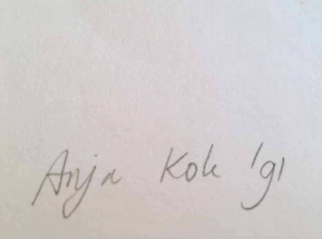 Anja Kok, unica collage/ verf op papier, zonder titel, 1991 kopen? Bied vanaf 100!