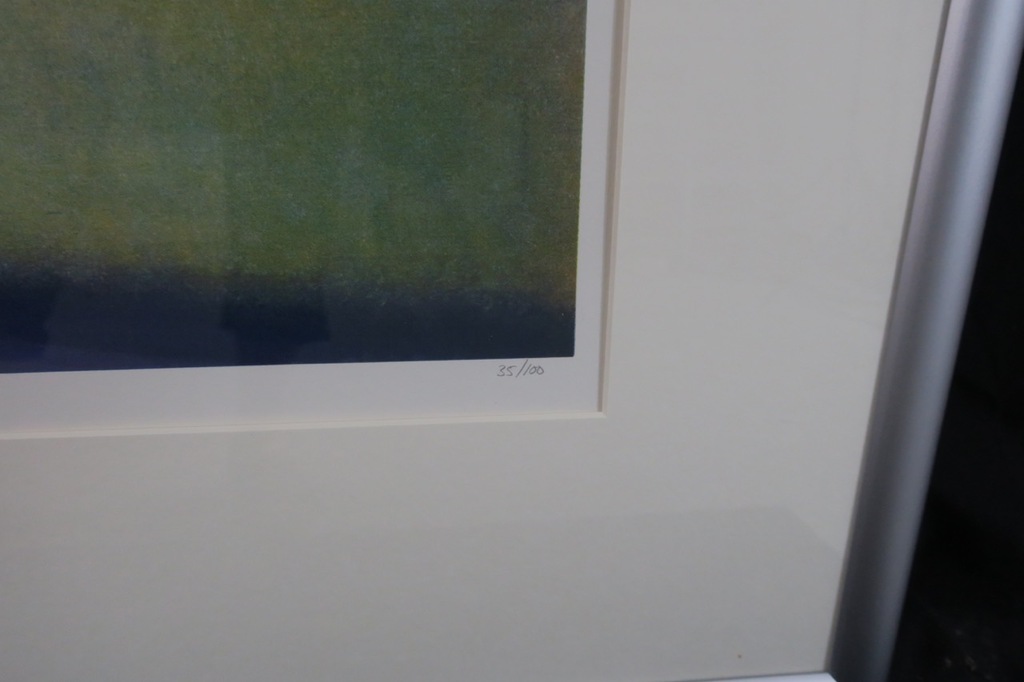 Chris ten Bruggen Kate: Zeefdruk, Zomer - Ingelijst kopen? Bied vanaf 70!