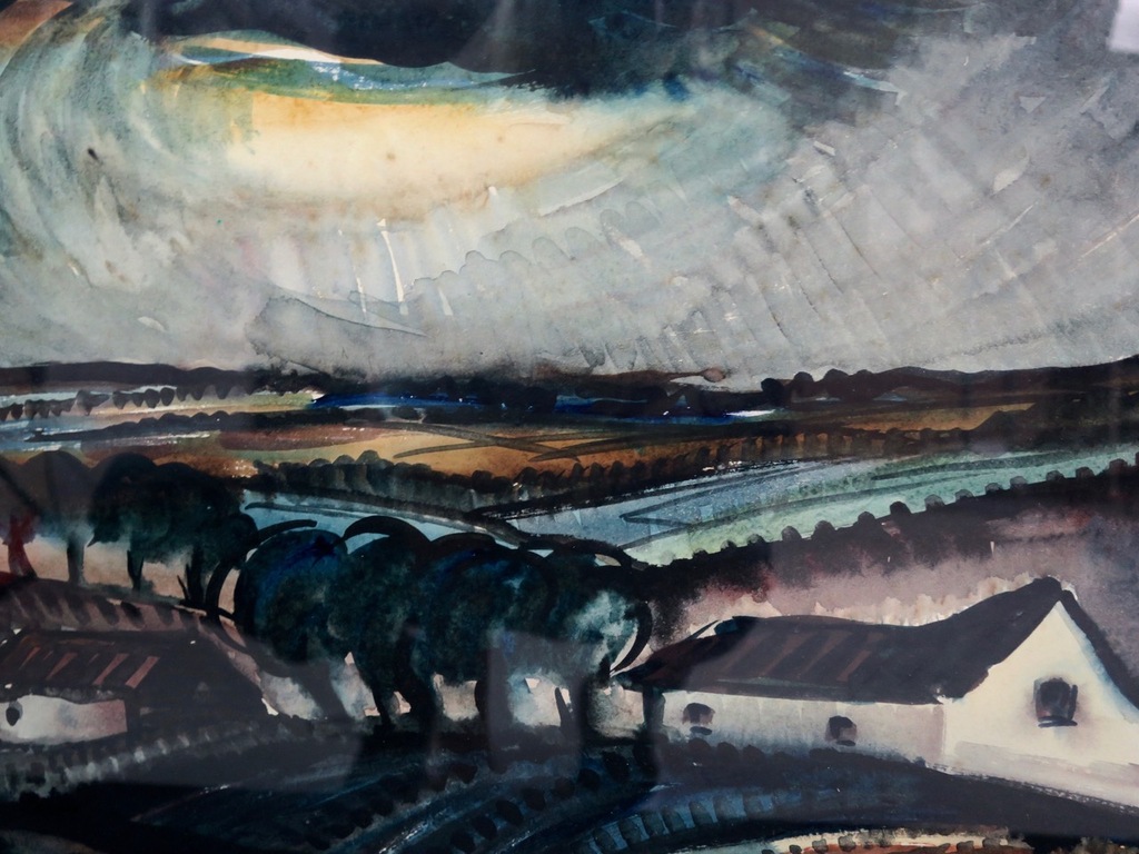 Jacques Mels: Aquarel, Landschap - Ingelijst kopen? Bied vanaf 100!