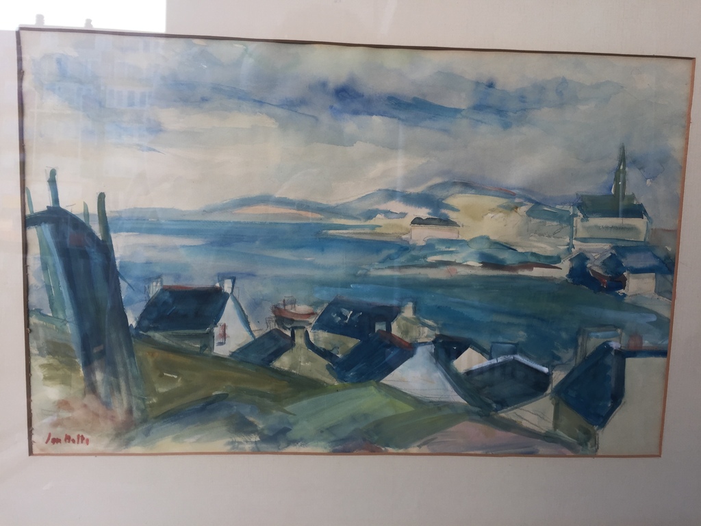 Jan Nolte - aquarel 1962 - Port De Tre’ Boul kopen? Bied vanaf 1!