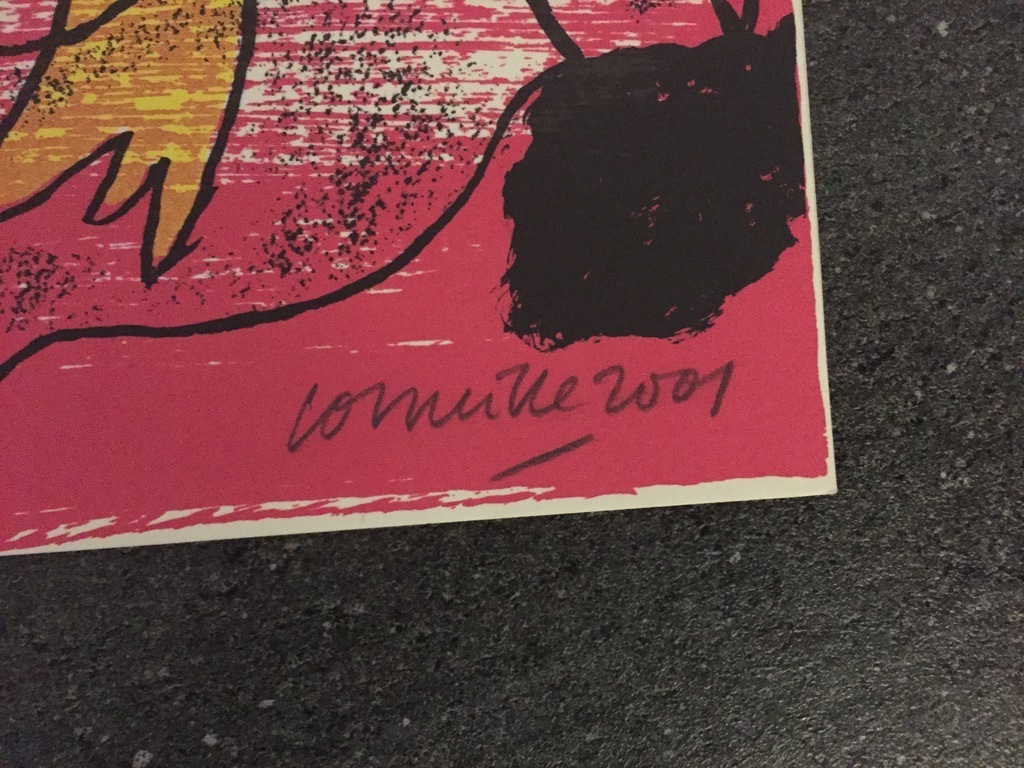 Corneille  EA zeefdruk 2001  kopen? Bied vanaf 35!