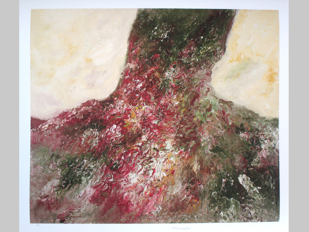 "De Boom Onder", ARMANDO, Giclee op handgeschept katoenpapier, 2013 verkocht voor € 81!