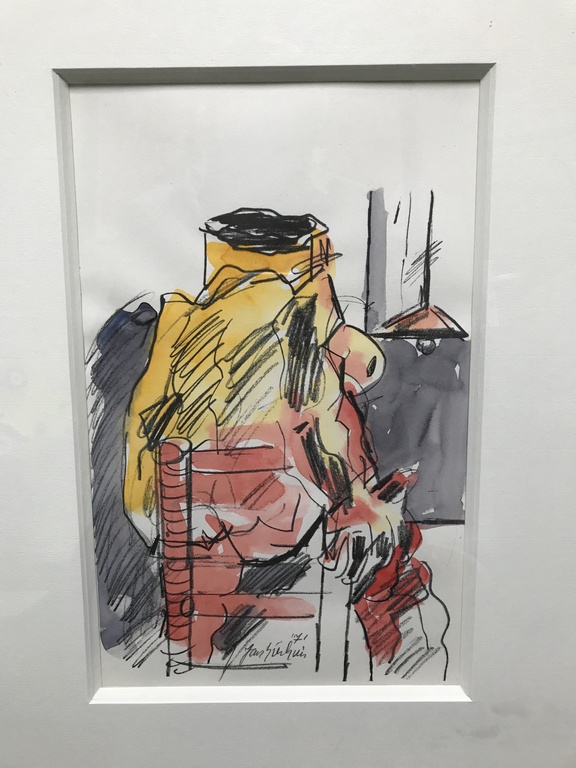 Jan Sierhuis ingekleurde litho verkocht voor € 75!