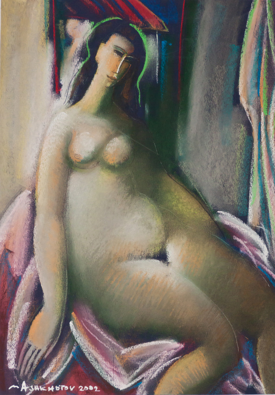 Mikhail Ashkhotov: Pasteltekening, Origineel werk. kopen? Bied vanaf 1!