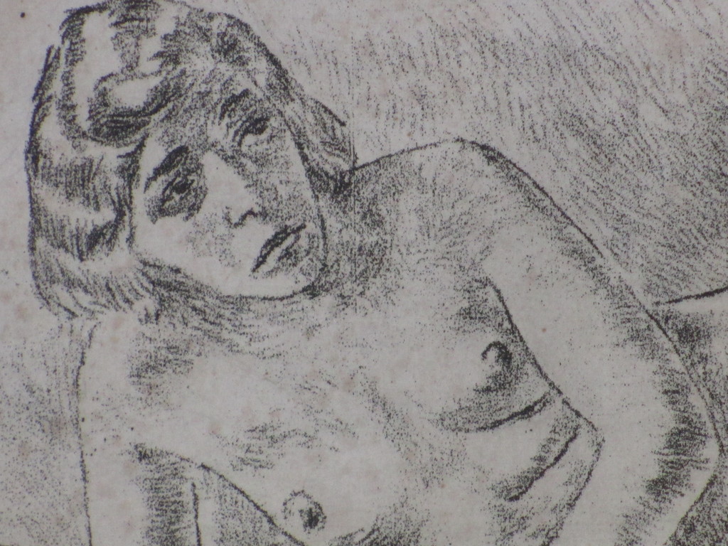 Louis van Roode, Liggend Naakt, Ets kopen? Bied vanaf 1!