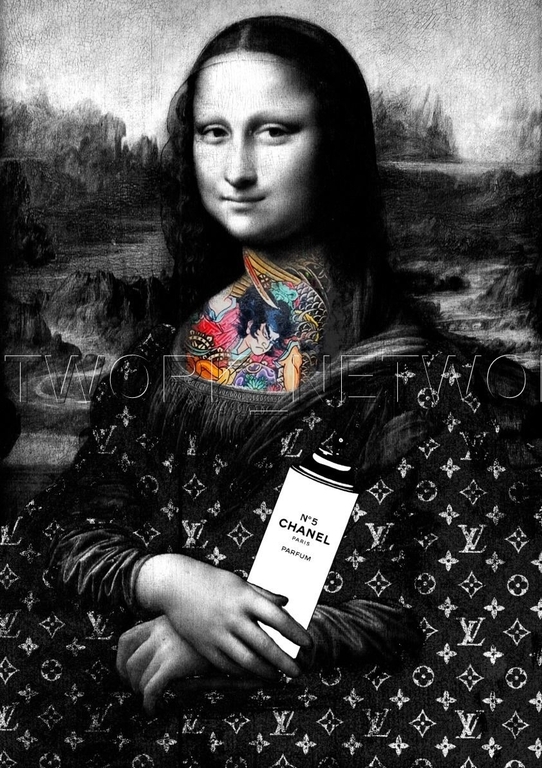 DEATH NYC "Mona Tatoo" - Signed Screenprint with COA (Edition Artist Proof) kopen? Bied vanaf 1!