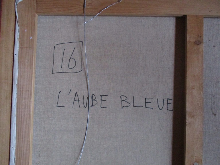 Kimpy Baumgartner: Olieverf op doek, L'aube Bleue kopen? Bied vanaf 135!