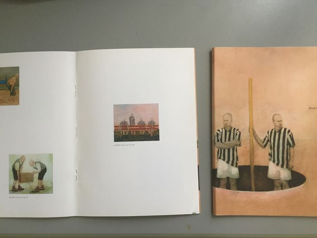 Henk Olijve: Olieverf op paneel - verso gesigneerd - 2008 kopen? Bied vanaf 900!