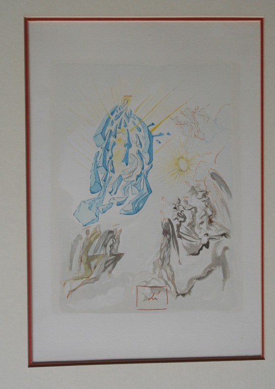 Salvador Dalí (naar), houtsnede naar aquarel, voor Dante's La Divine Comédie - kopen? Bied vanaf 90!
