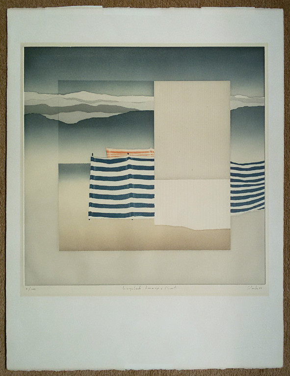 Jean Solombre - Les vagabonds - Hommage a Visconti, aquatint ets kaufen? Bieten Sie von 40!