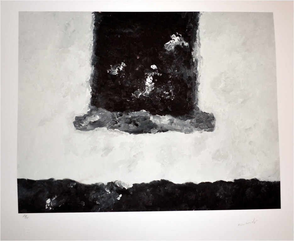 Armando, "Das Fenster", giclee, gesigneerd, oplage 25, 2015 verkocht voor € 185!