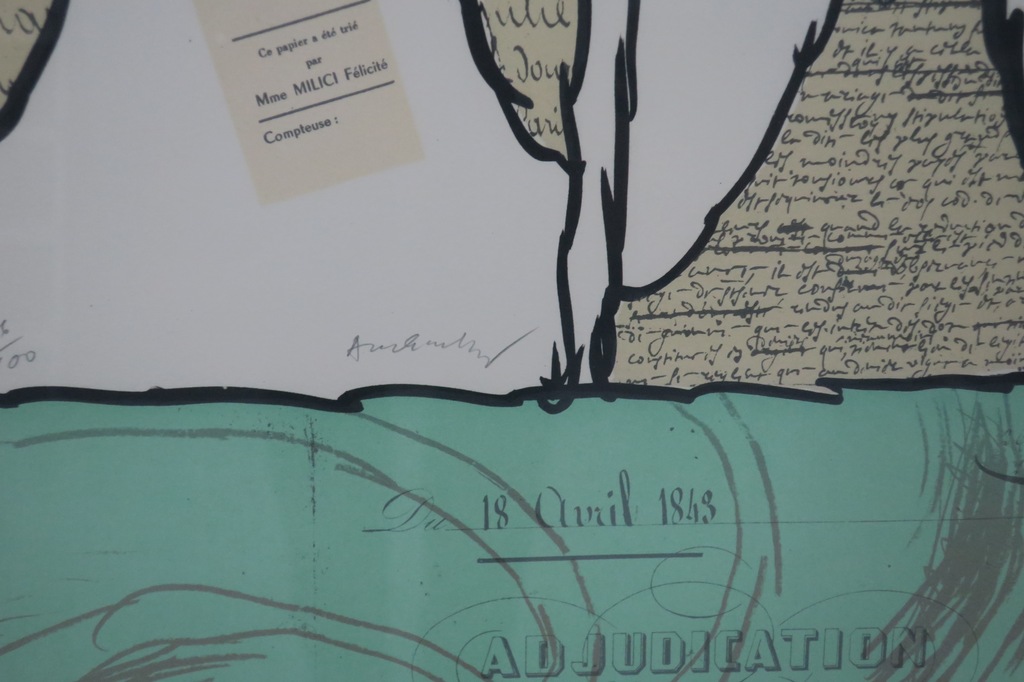 Pierre Alechinsky: Litho, Transport d'objects - Ingelijst kopen? Bied vanaf 250!
