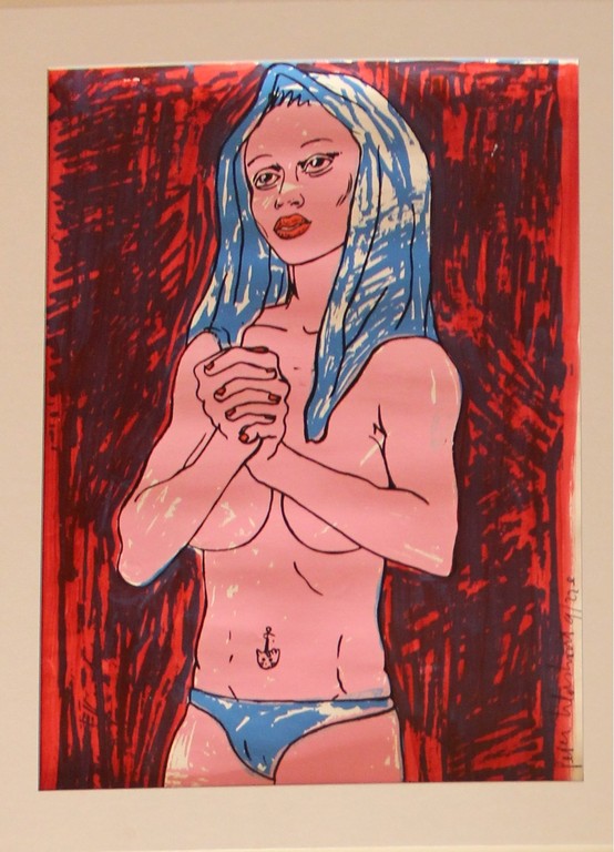 Zeefdruk, Peter Klashorst., 76 x 56 cm,nr 9/22  (2008) kopen? Bied vanaf 69!