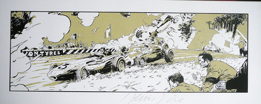 Denis Sire: 'Crash' -zeefdruk- verkocht voor € 35!