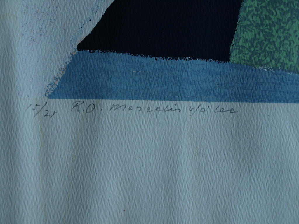 Doris Groeneveld (1938-2016) : Zeefdruk + Boek – gesigneerd –1990 –oplage 21 ex. kopen? Bied vanaf 1!