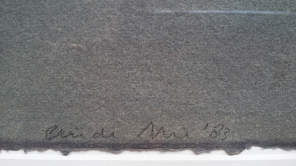 Eric de Nie - Abstract, gemengde techniek op papier (mooi ingelijst, groot) kopen? Bied vanaf 250!