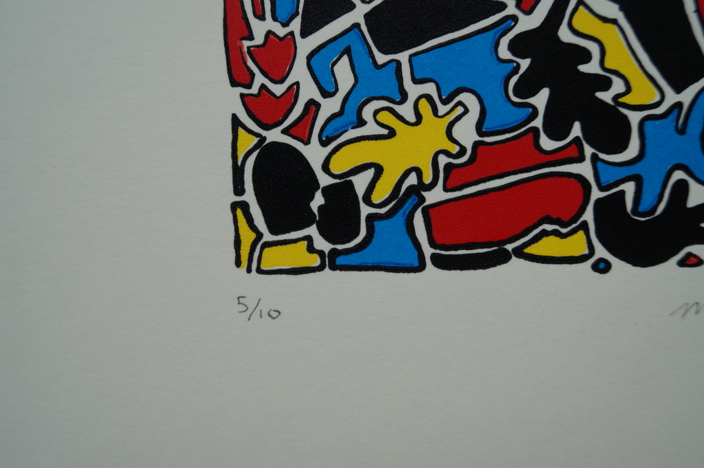 Marita Staf - gesigneerde zeefdruk - 10 ex.  kopen? Bied vanaf 1!