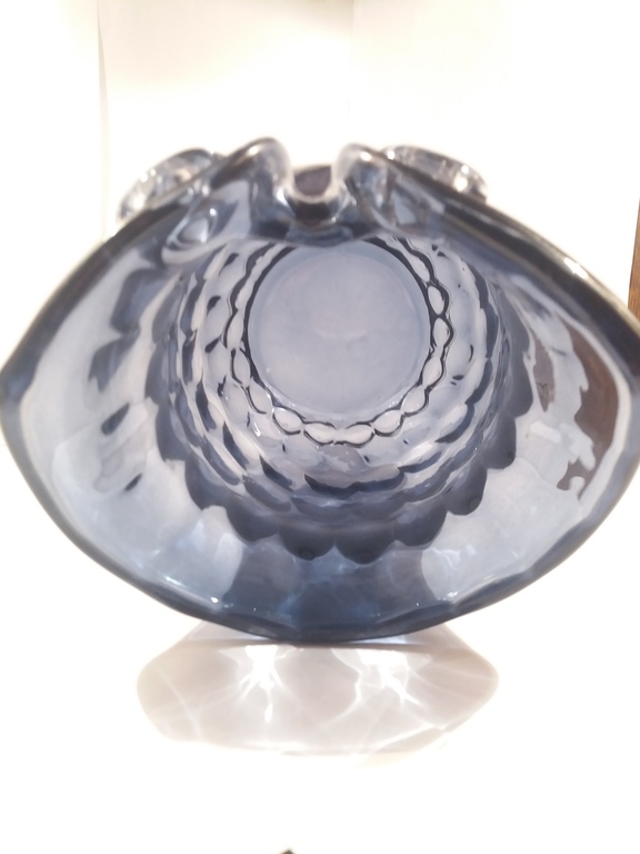 paarse uilenvaas  met parelmoer design kopen? Bied vanaf 20!