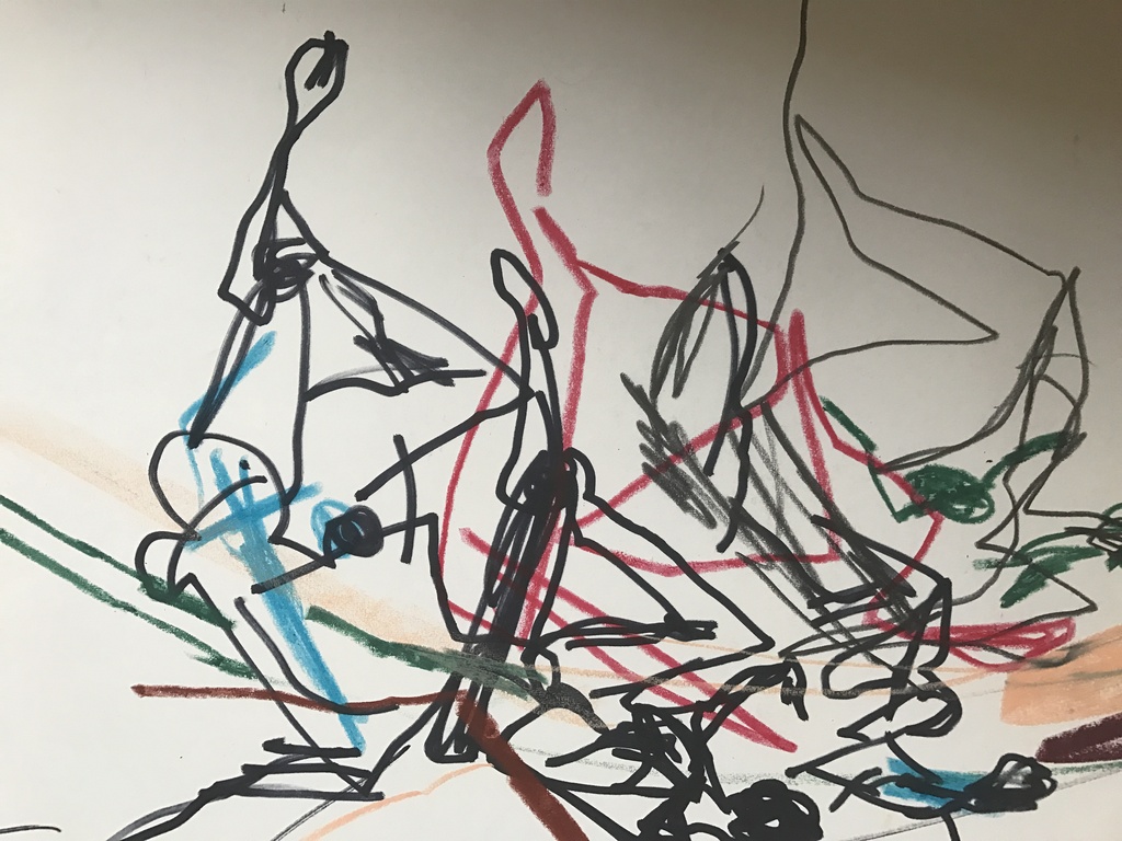 Hans ittmann aquarel moderne compositie  kopen? Bied vanaf 1!