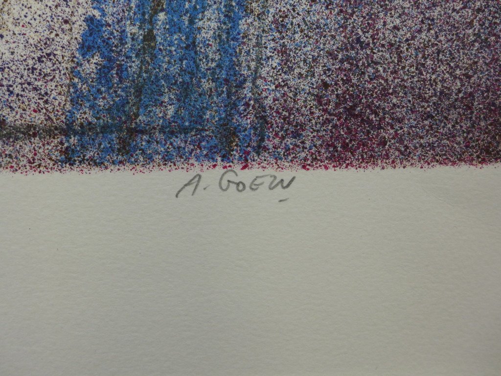 Lithografie - Andre Goezu (1939), Stilleven kopen? Bied vanaf 25!