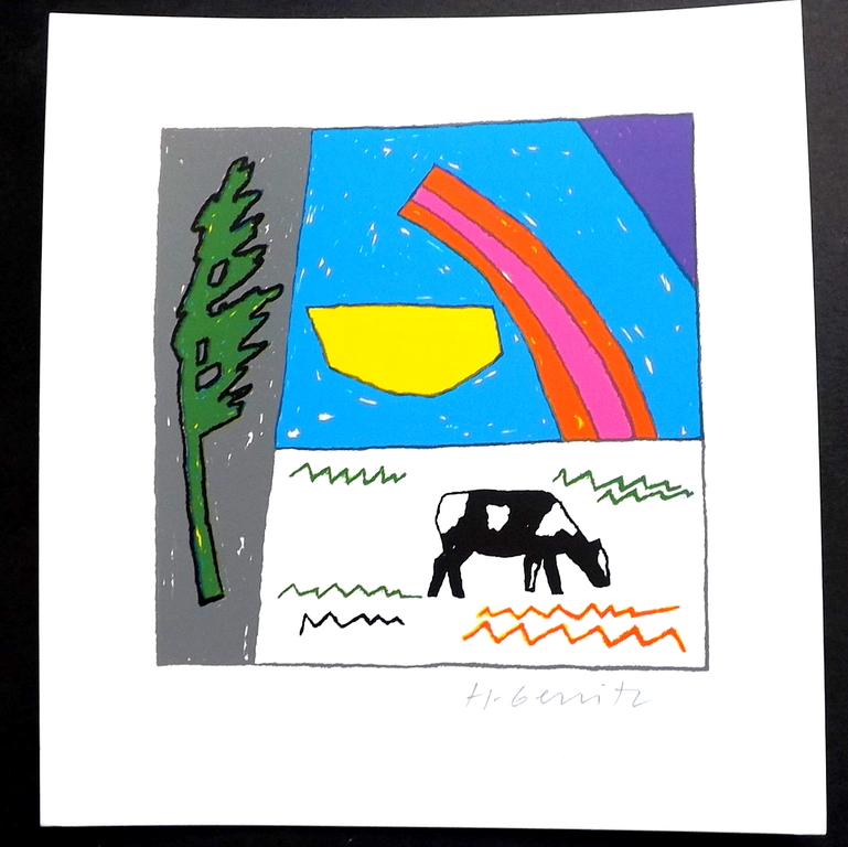 Harrie Gerritz - 3x handgesigneerde litho -1985 kopen? Bied vanaf 1!