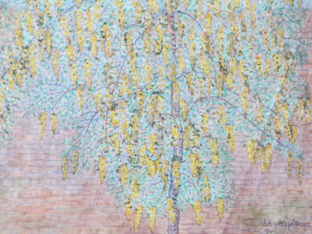 Antoinette van Hoytema, Bloesemboom, Gemengde techniek kopen? Bied vanaf 1!