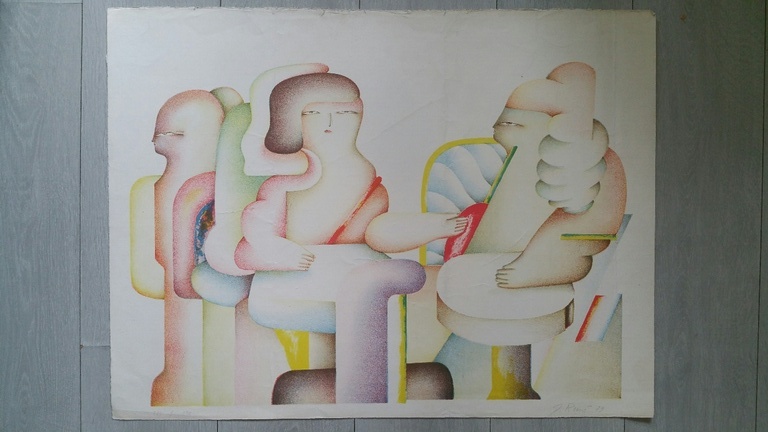 Jörg Remé - titel onbekend - Lithografie kopen? Bied vanaf 1!