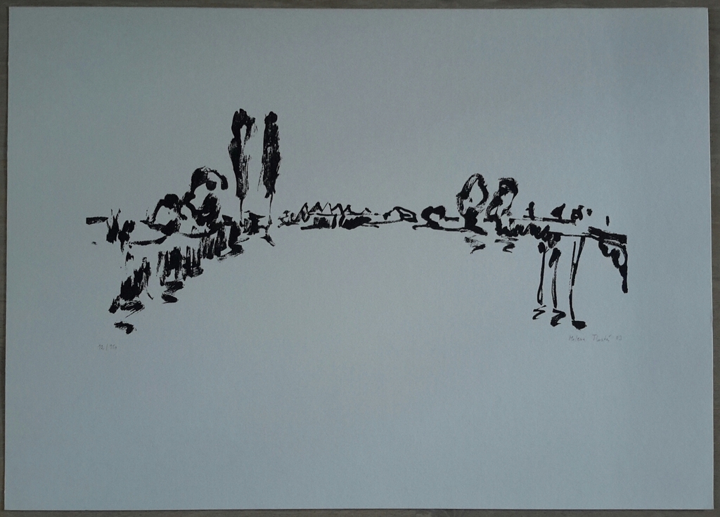 Milena Tlusta, zeefdruk, landsch kopen? Bied vanaf 20!