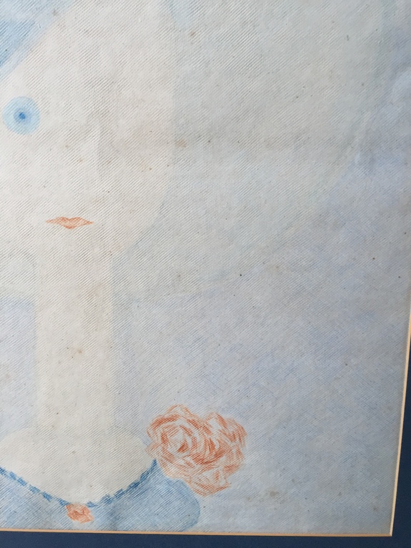 Jenny Fleur - Potlood, pastel, conté 1983 - Vormenspel 8 kopen? Bied vanaf 1!