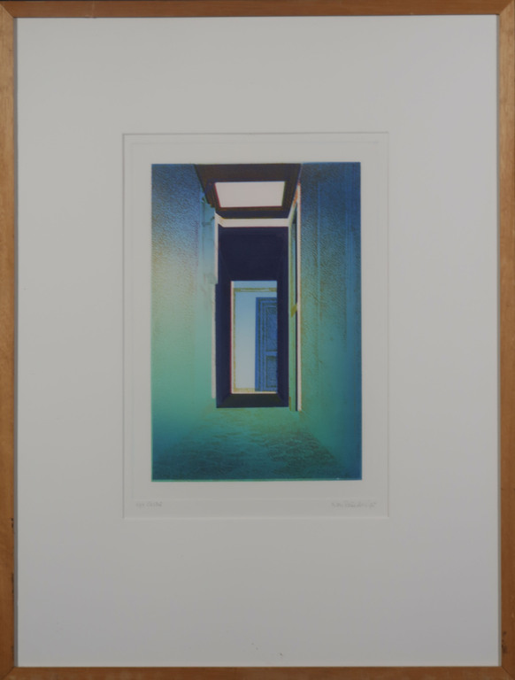 Nono Reinhold: Ets, La porte - Ingelijst kopen? Bied vanaf 35!