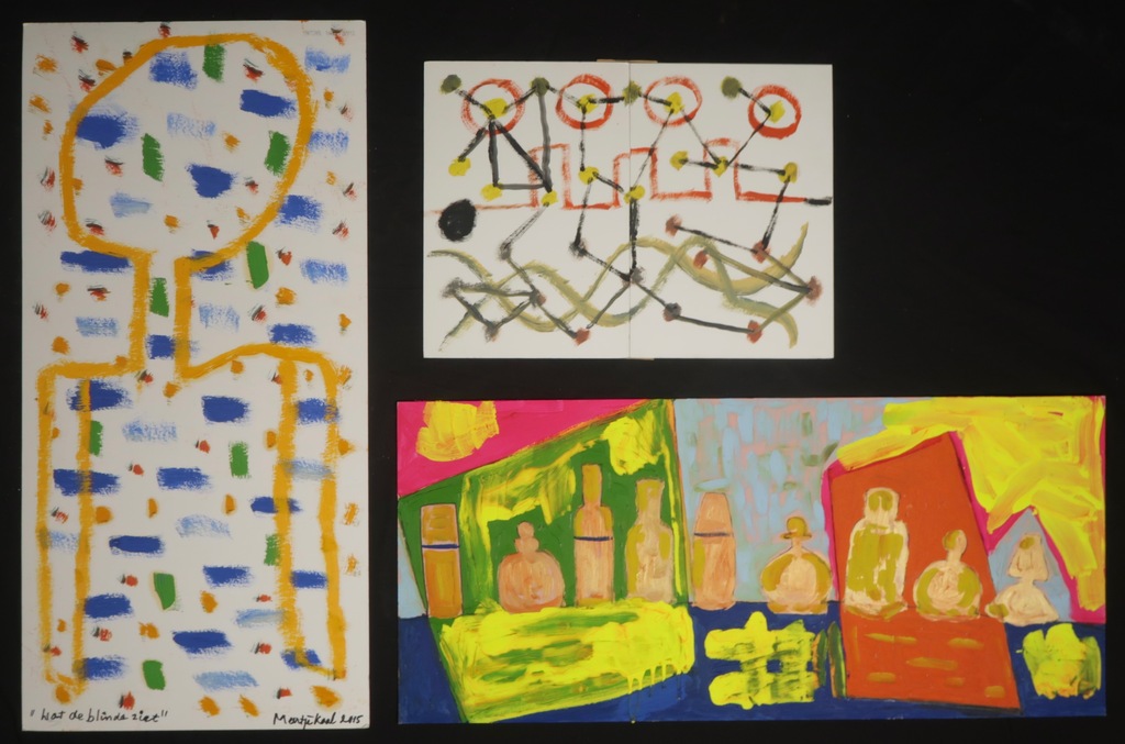 Lot met 3x olieverf werken van Meertje Kaal kopen? Bied vanaf 1!